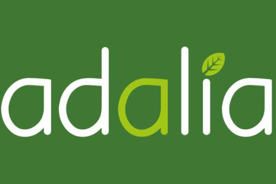 Adalia logo fond vert