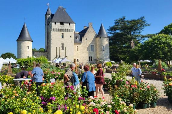 Rivau chateau - Fete des Roses